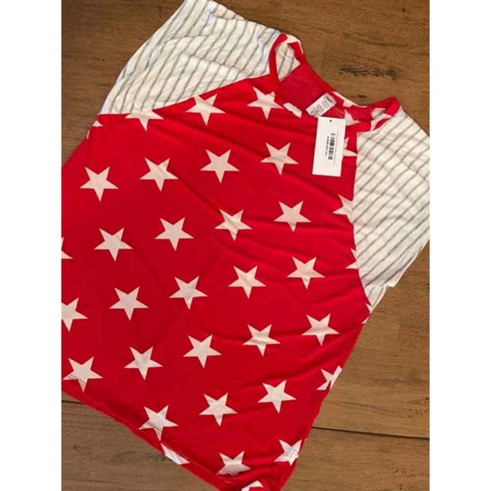 Sew in Love Patriotic Top NWT - 2X